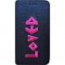Capa Book Cover para Motorola Moto G6 Plus - Gliter Loved Rosa